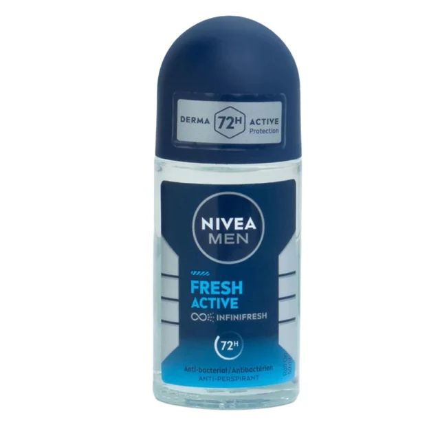 رول ضد تعریق مردانه نیوآ مدل Fresh Active حجم 50 میلی لیتر